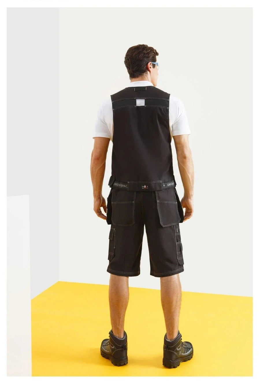 YURINOX UnionSpace Men's Heavy-Duty Holster Pocket Work Shorts