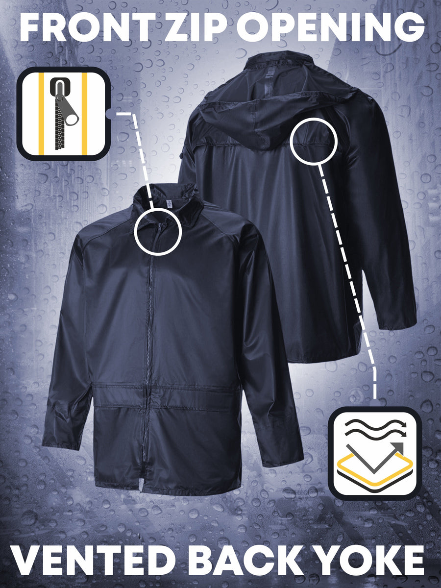 UNIONWORKWEAR Albatross Men's Waterproof Rain Suit