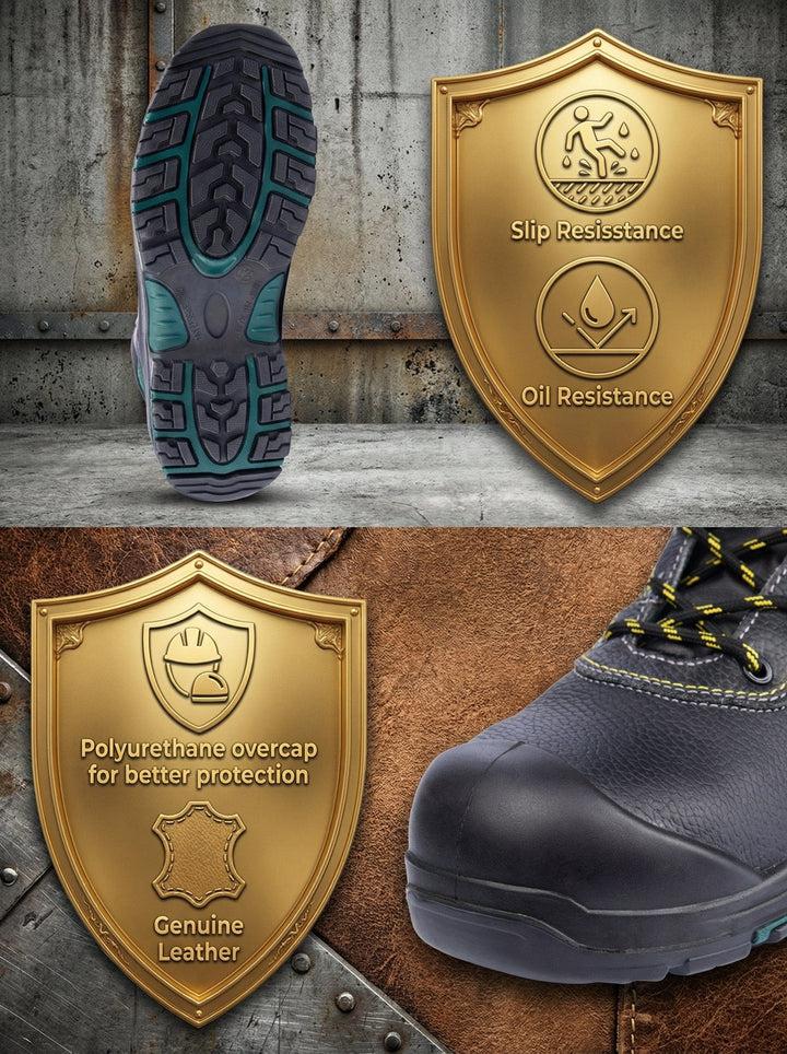 Slip resistant: under wet and dry conditions