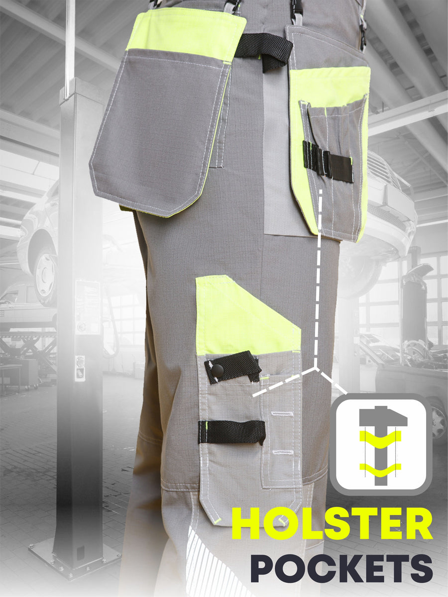YURINOX Progress Men's Ripstop Carpenter Work Pants