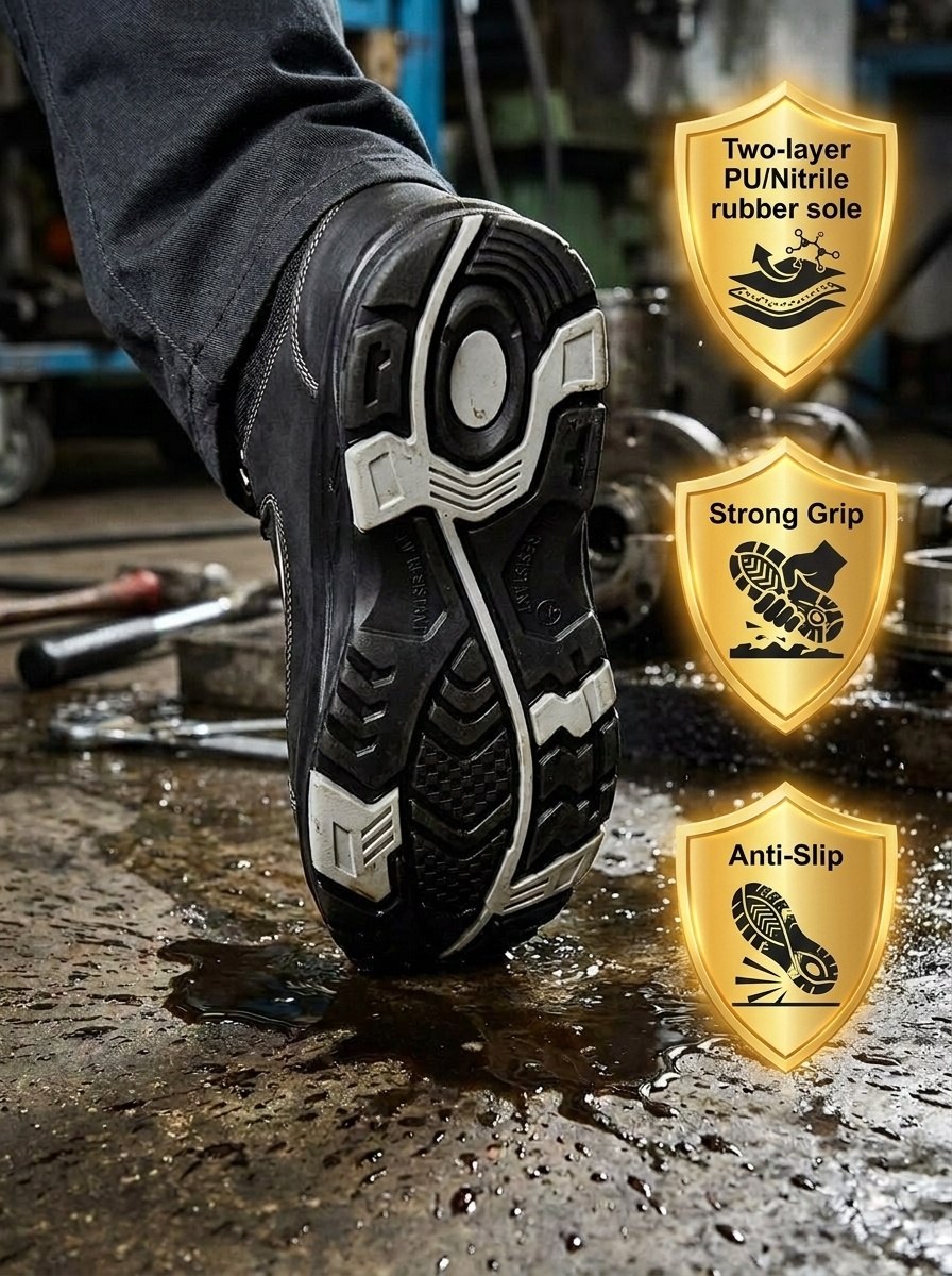 Men's UnionSpace™ 4" Slip-resistant  Waterproof Composite Toe Work Shoe
