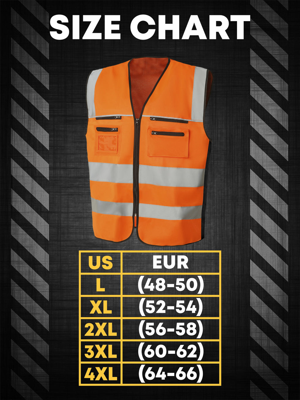 YURINOX SPECTR PREMIUM Hi-Viz VEST