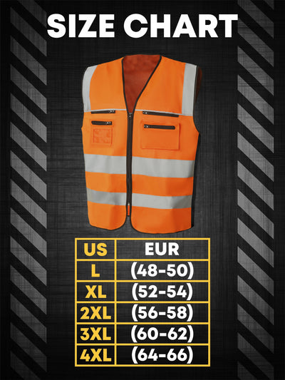 YURINOX SPECTR PREMIUM Hi-Vis VEST