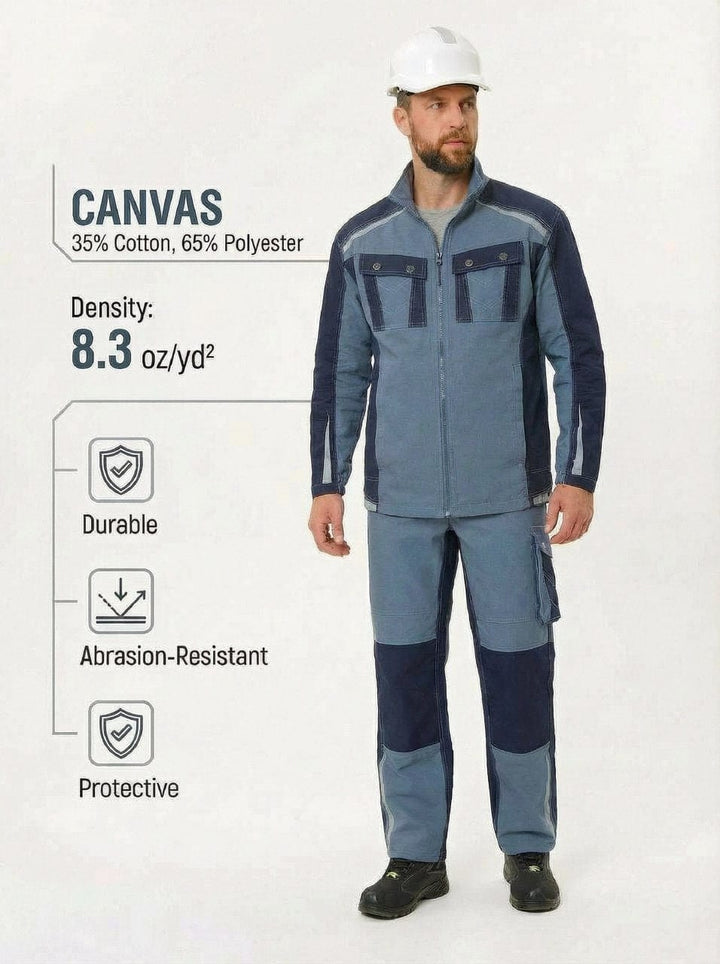 YURINOX Triumph Men's Water-Repellent Canvas Work Jacket