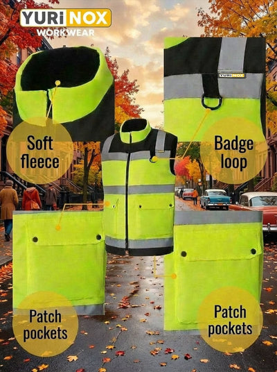 YURINOX SPECTR insulated Hi-Vis VEST