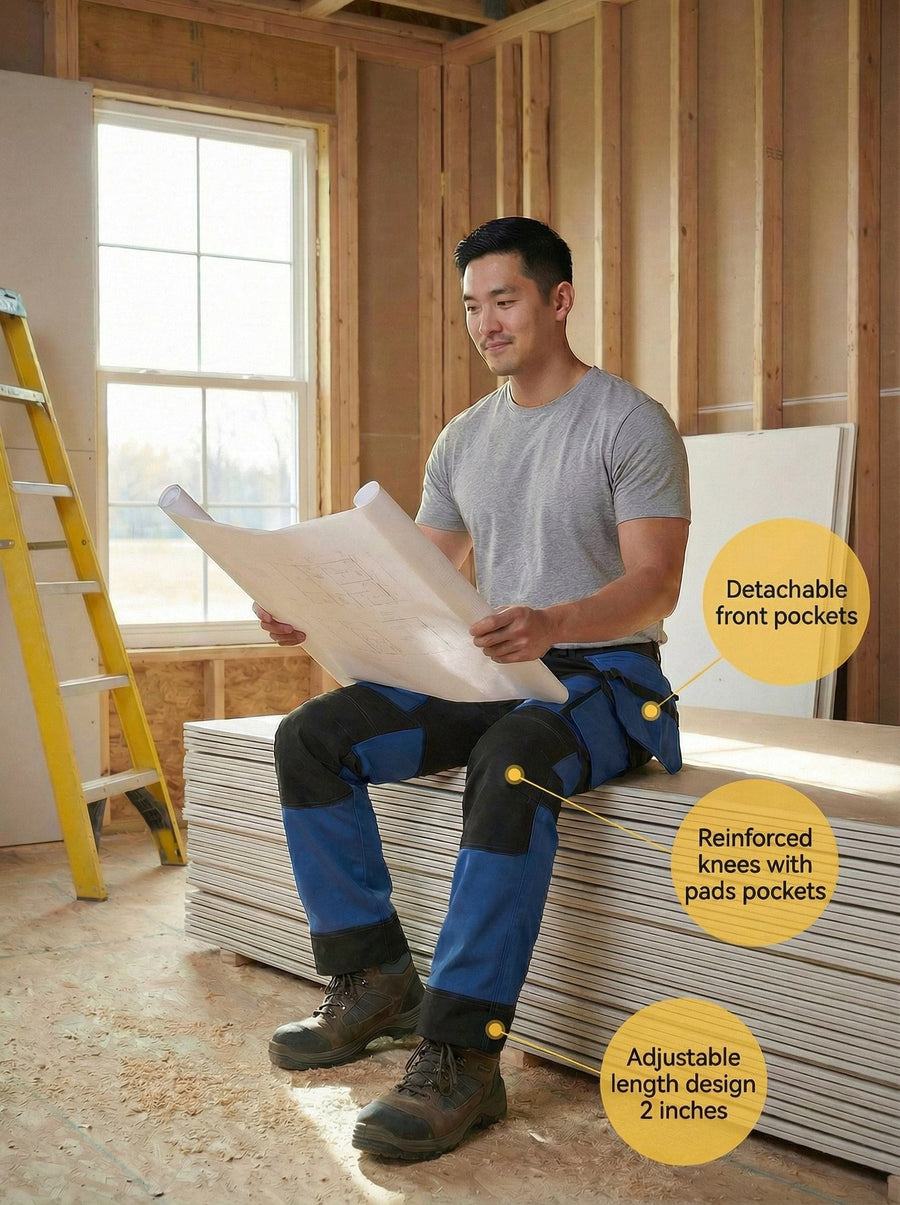 UNIONWORKWEAR Grand Men's Flex Canvas Tradesman Work Pants