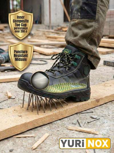 Men's GREENBOOTS™ 6" Direct-Attach Non-Metallic Slip Resistant Work Boots
