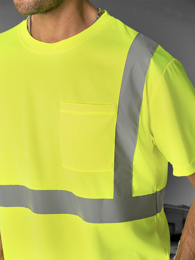 YURINOX Hi-Vis reflective strip T-SHIRT
