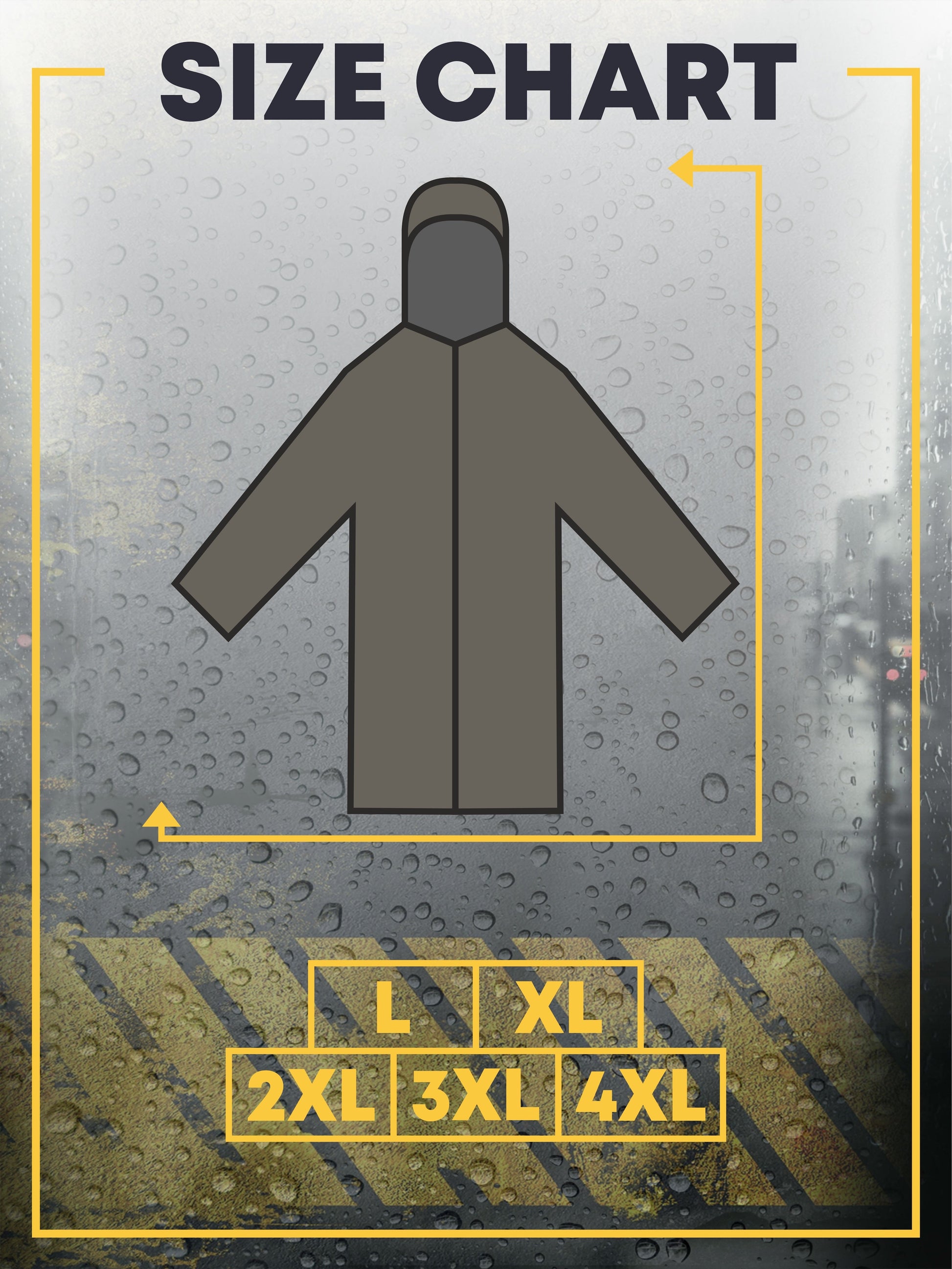 UNIONWORKWEAR RAIN COAT ALBATROSS LIGHT