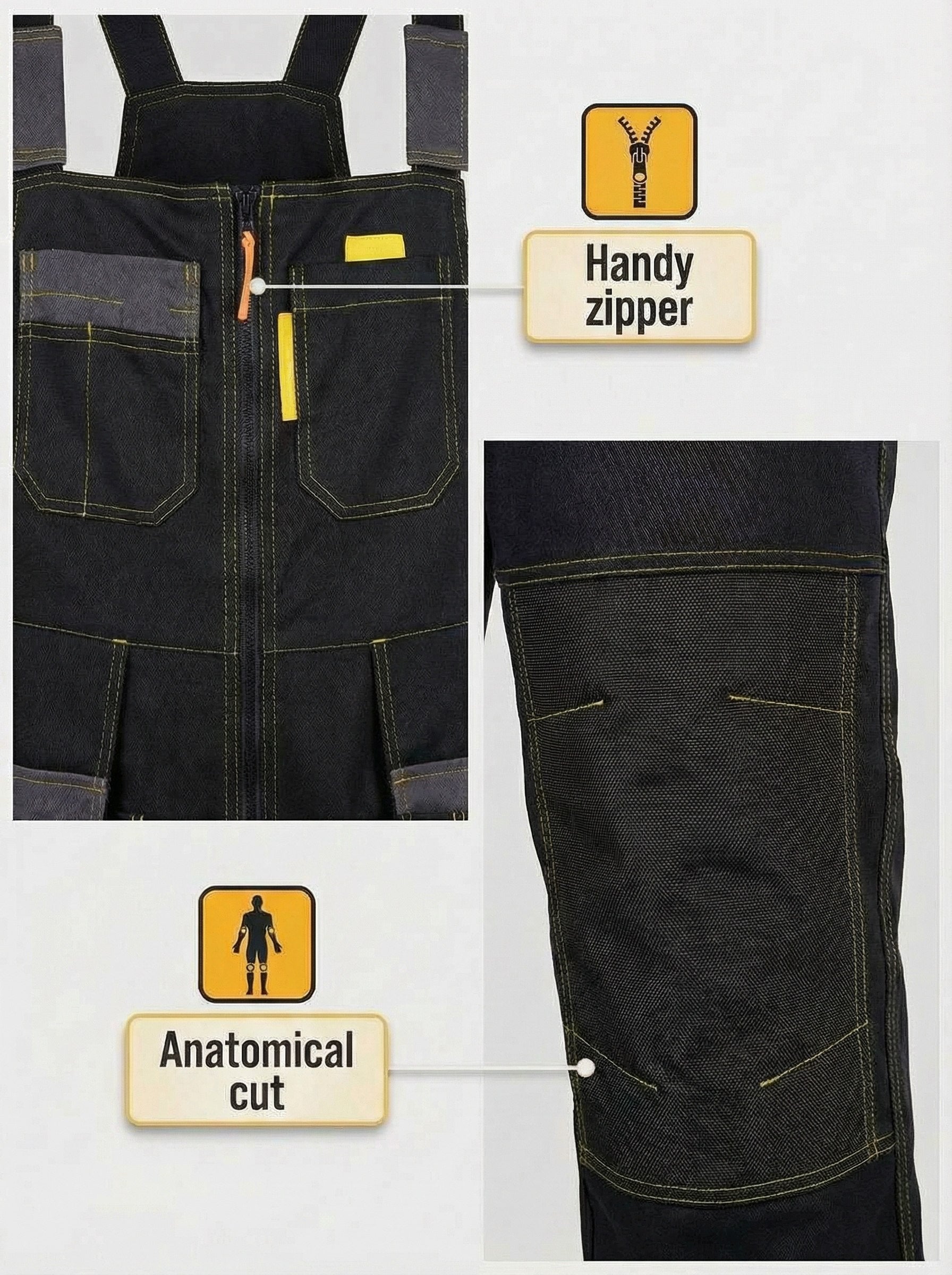 YURINOX BIB OVERALLS (SEMI-OVERALLS) GENESIS