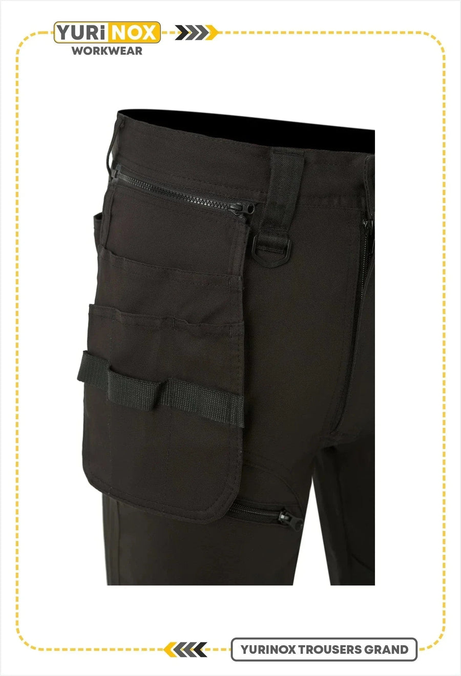 UNIONWORKWEAR Grand Men's Flex Canvas Tradesman Work Pants
