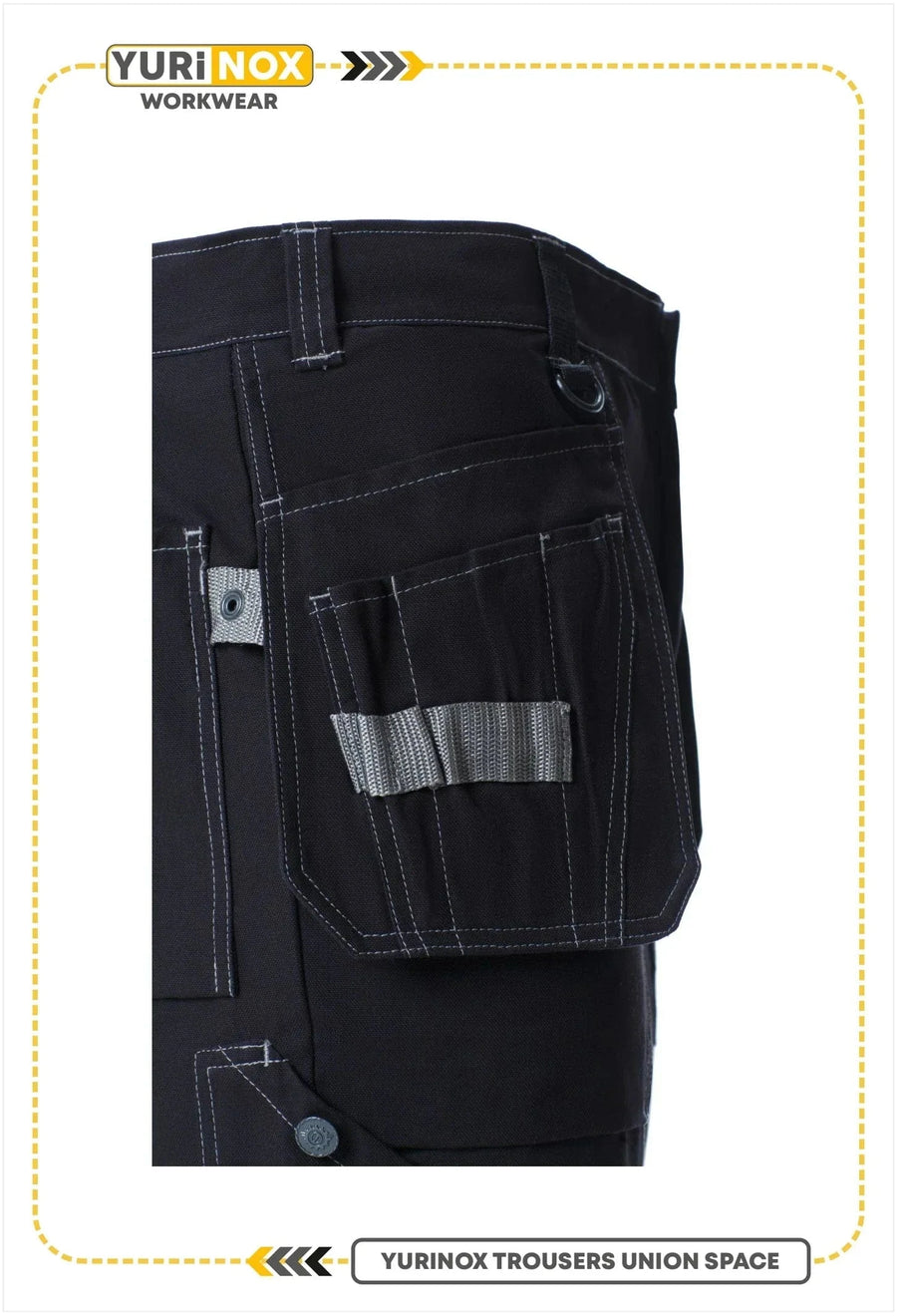 YURINOX UnionSpace Men's Midweight Utility Work Pants