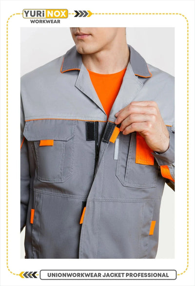 UNIONWORKWEAR™  PRO Men's Water-Resistant Utility Jacket