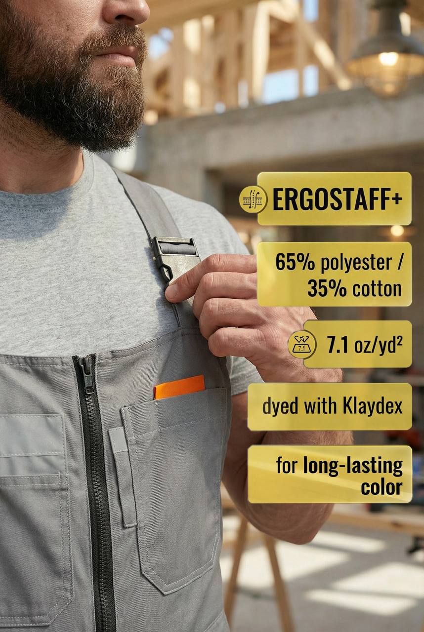 UNIONWORKWEAR BIB OVERALLS (SEMI-OVERALLS) PROFESSIONAL