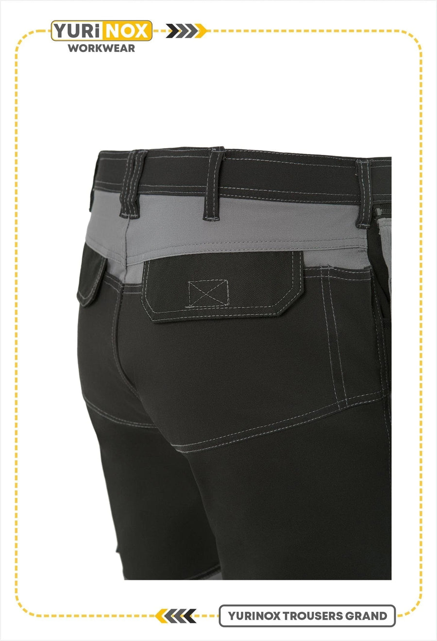 UNIONWORKWEAR Grand Men's Flex Canvas Tradesman Work Pants