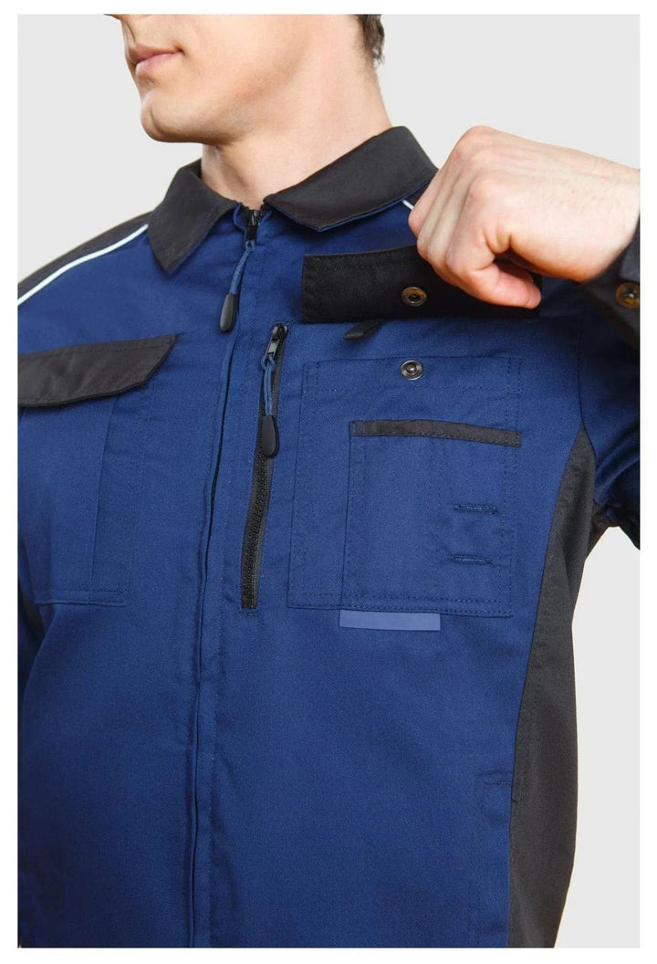 Front patch pockets with flaps