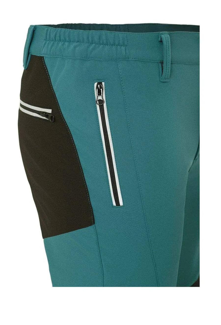 WORKMAX Men's Water-Resistant Softshell Double Knee Work Pants