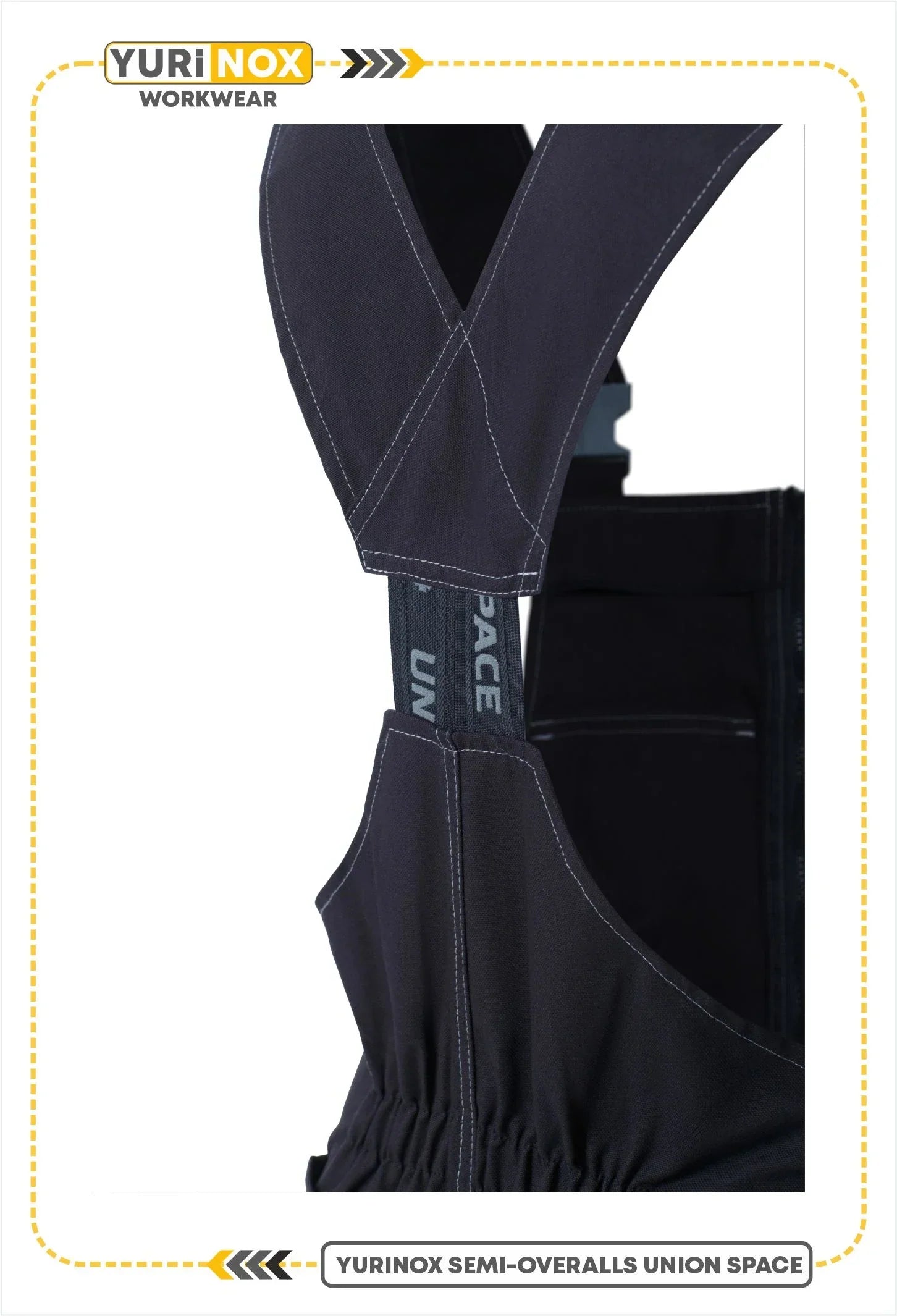 YURINOX BIB OVERALLS (SEMI-OVERALLS) UNION SPACE