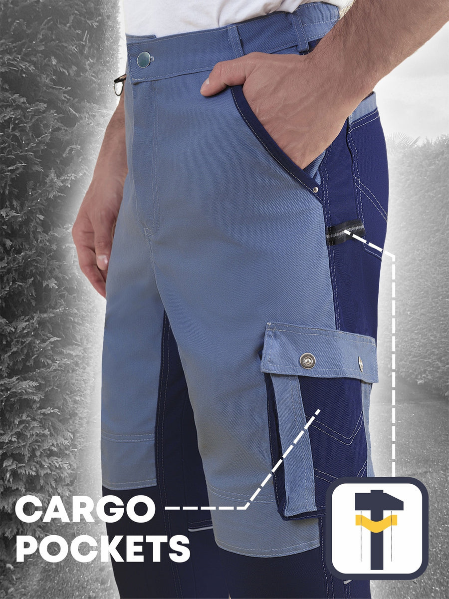YURINOX Triumph Men's Canvas Cargo Work Pants