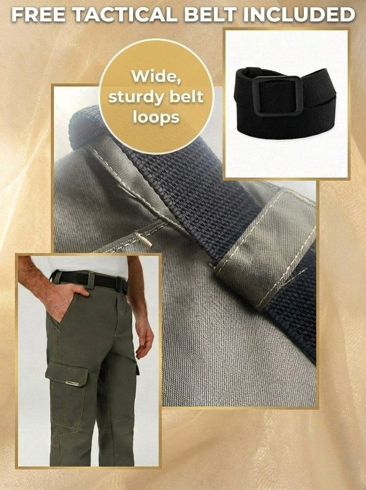 UNIONWORKWEAR Universal Men's Water-Resistant Cargo Work Pants
