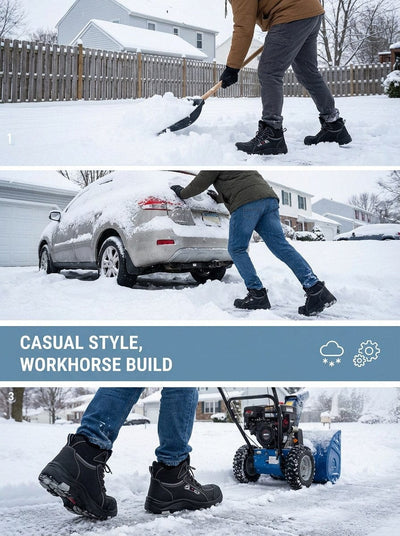 Men's UnionSpace™ 6" Slip-resistant Insulated Waterproof Composite Toe Work Boots
