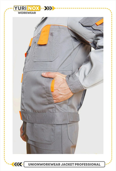 UNIONWORKWEAR™  PRO Men's Water-Resistant Utility Jacket