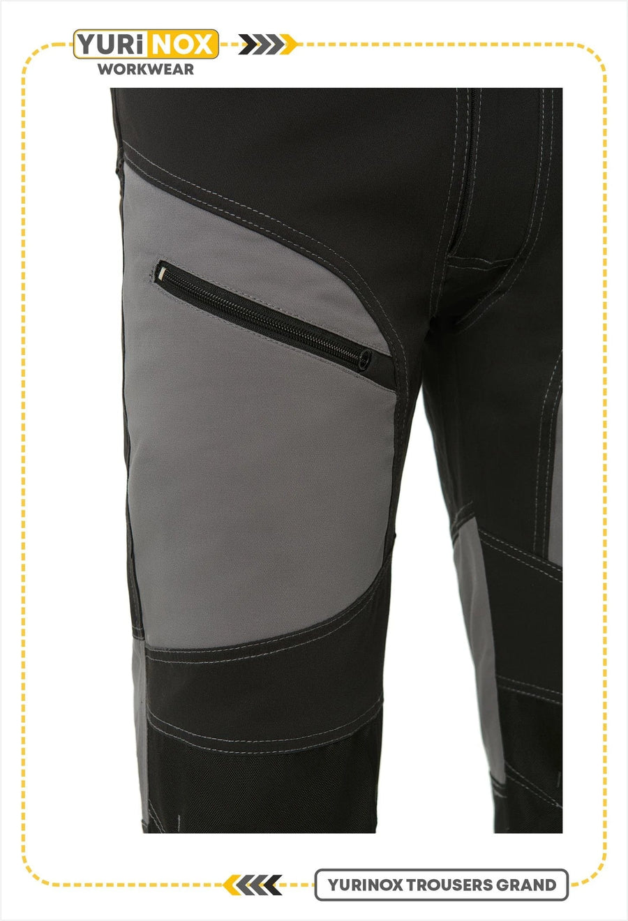 UNIONWORKWEAR Grand Men's Flex Canvas Tradesman Work Pants