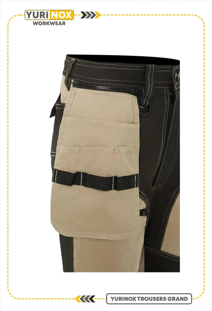 UNIONWORKWEAR Grand Men's Flex Canvas Tradesman Work Pants