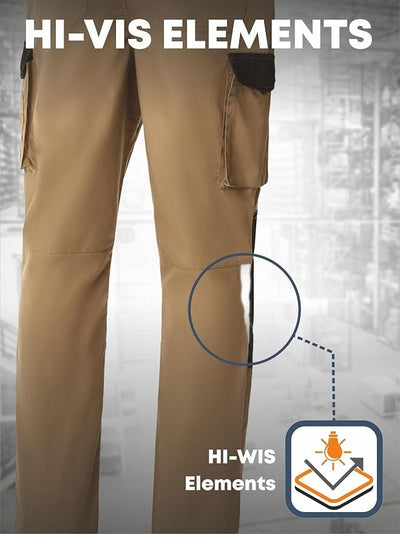  STATUS ™ Men's Double Knee Tool Pockets Work Pants