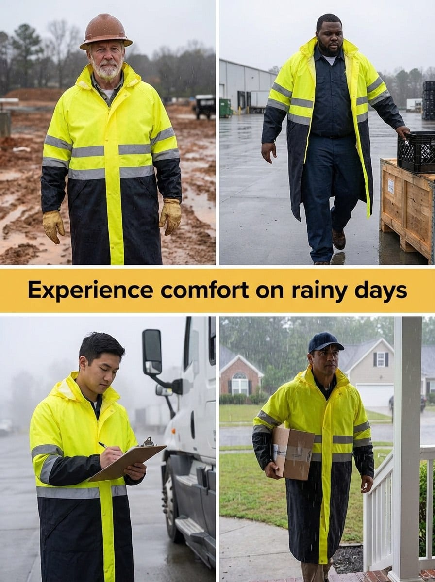YURINOX Albatross Plus Heavy-Duty Waterproof Raincoat
