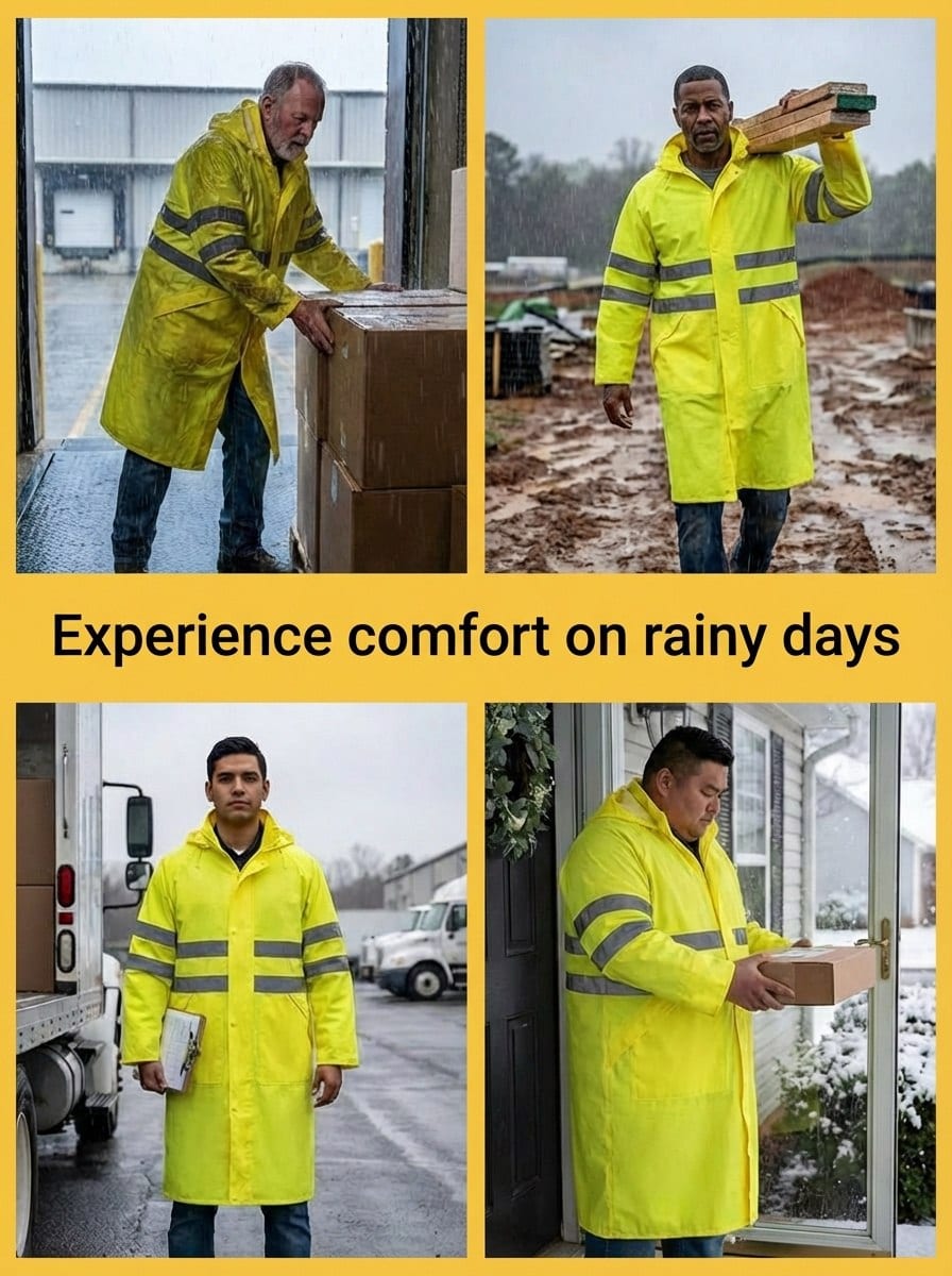 YURINOX Albatross Plus Heavy-Duty Waterproof Raincoat