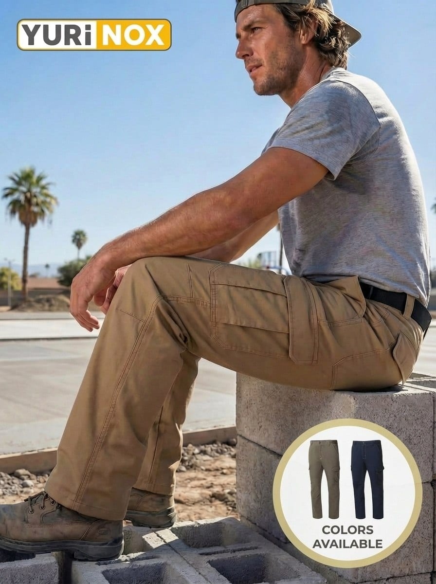 UNIONWORKWEAR Universal Men's Water-Resistant Cargo Work Pants