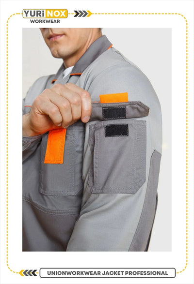 UNIONWORKWEAR™  PRO Men's Water-Resistant Utility Jacket