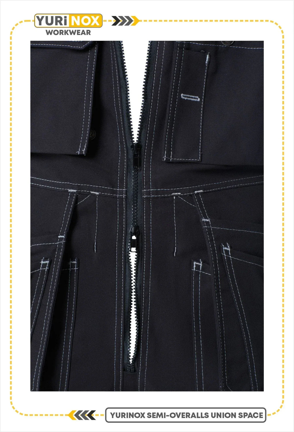 YURINOX BIB OVERALLS (SEMI-OVERALLS) UNION SPACE