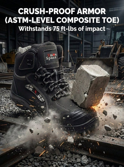 Men's UnionSpace™ 6" Slip-resistant  Waterproof Composite Toe Work Boots
