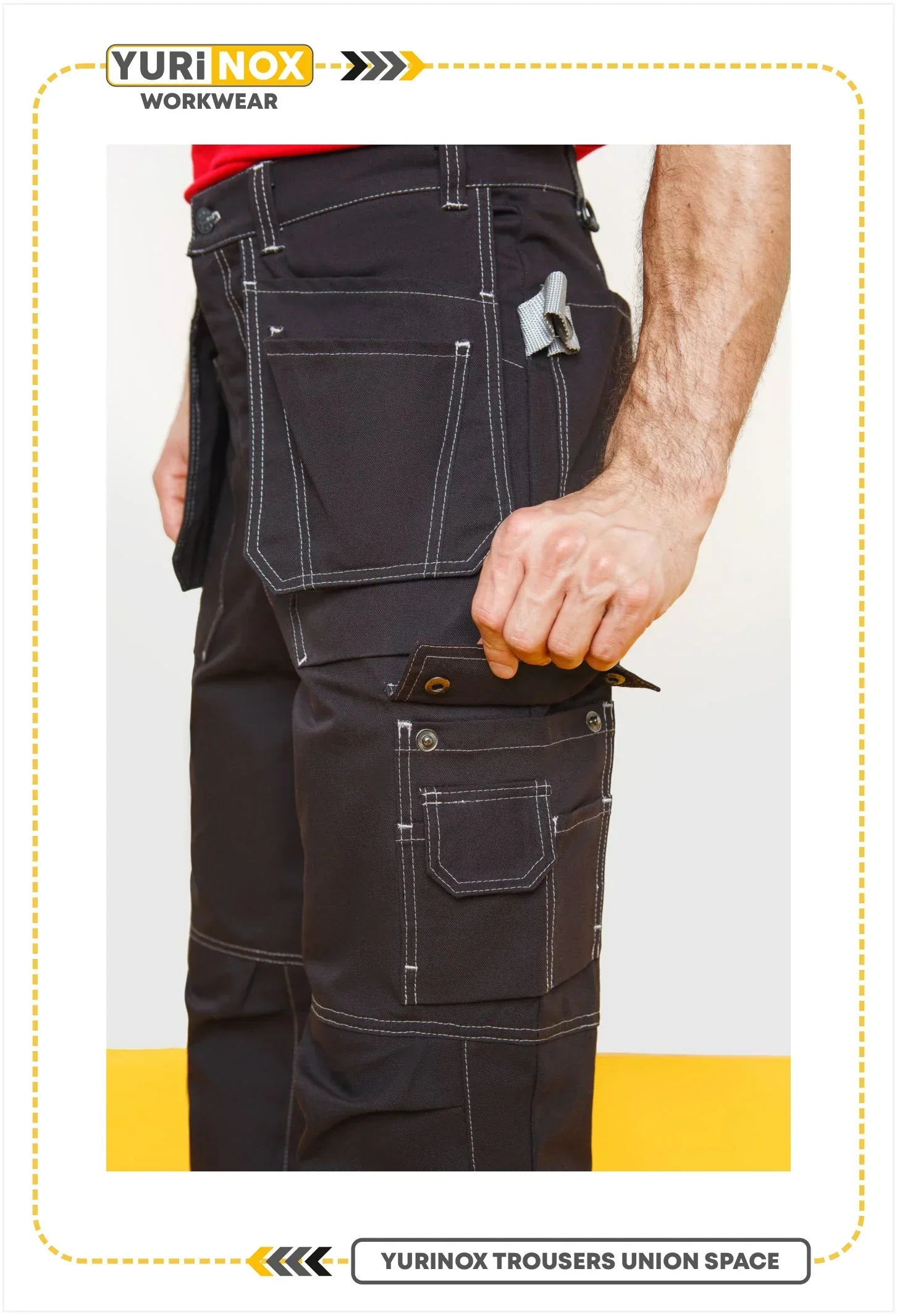 YURINOX PANTS (TROUSERS) UNION SPACE