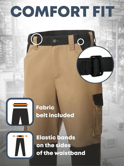  STATUS ™ Men's Double Knee Tool Pockets Work Pants