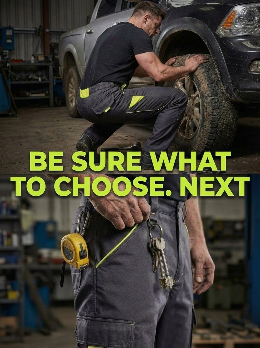 YURINOX Next Men's Performance Cargo Work Pants