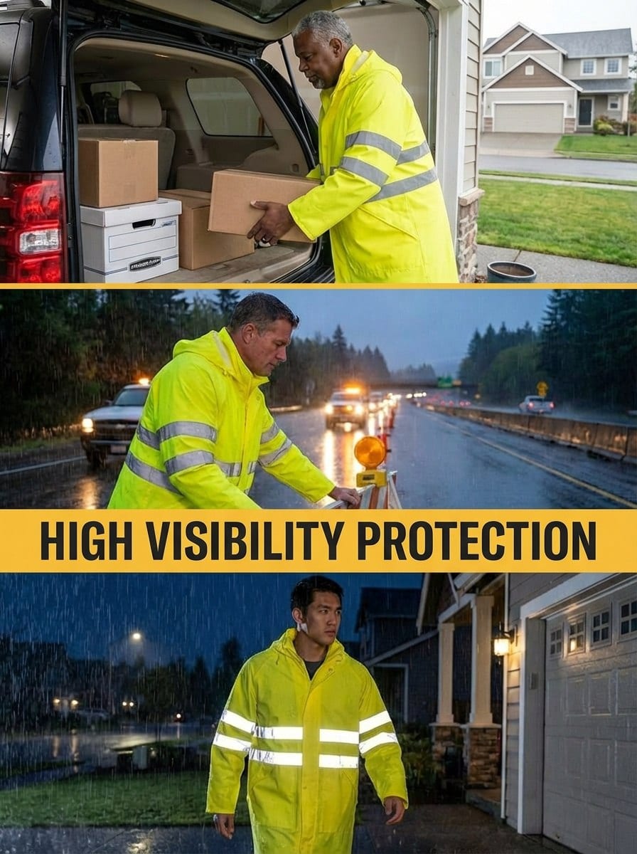 YURINOX Albatross Plus Heavy-Duty Waterproof Raincoat