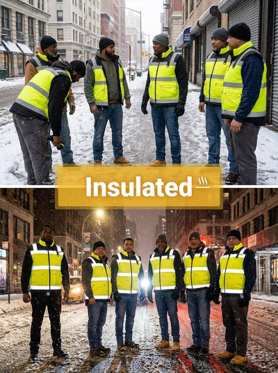 YURINOX SPECTR insulated Hi-Vis VEST