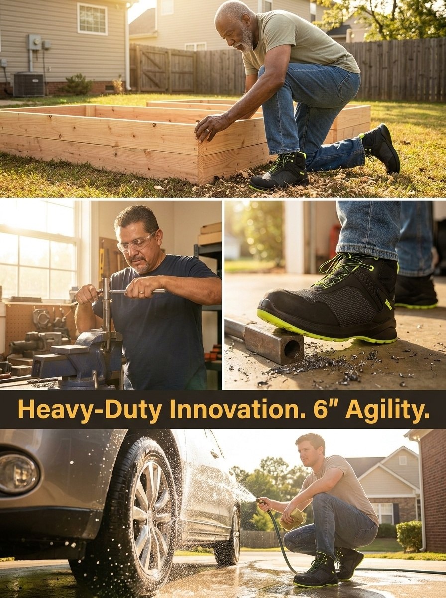 Men's TAKER™ 6" Lightweight Composite Toe Work Boots
