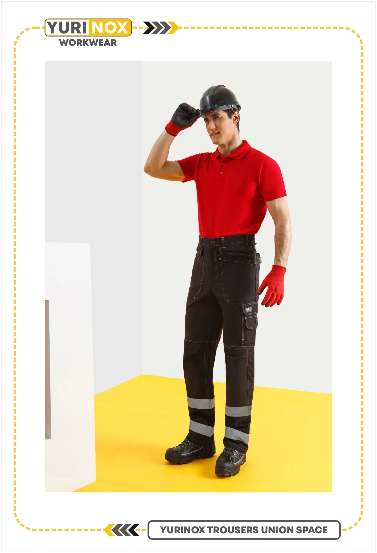 YURINOX PANTS (TROUSERS) UNION SPACE