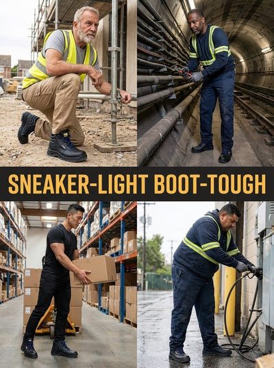 Men's UnionShoes™ 6" Leather Composite Toe Work Boots
