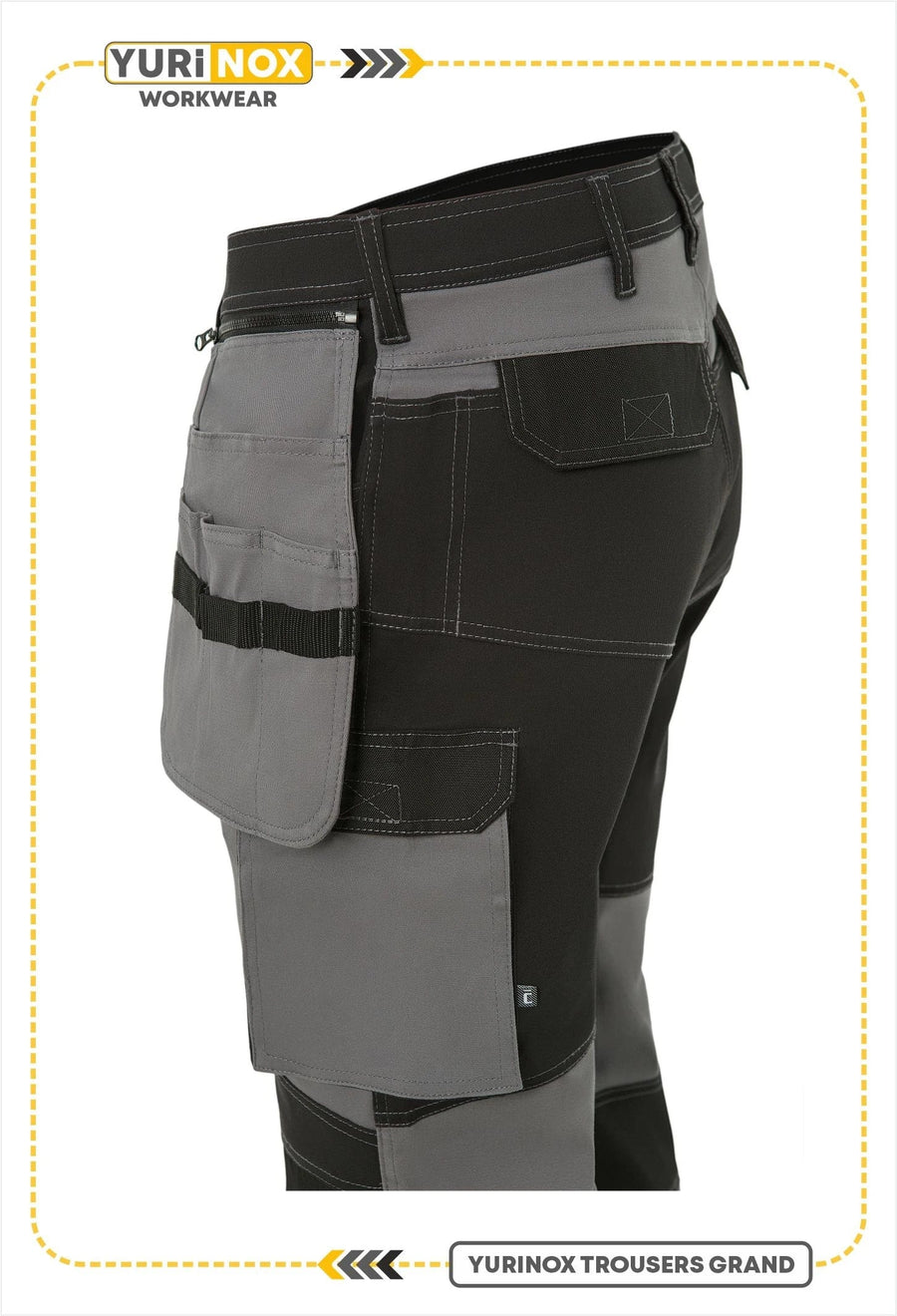 UNIONWORKWEAR Grand Men's Flex Canvas Tradesman Work Pants