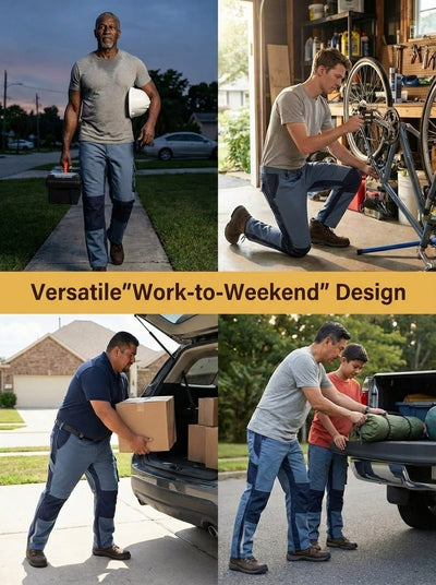 TRIUMPH™ Men's Straight Fit Canvas Cargo Pants