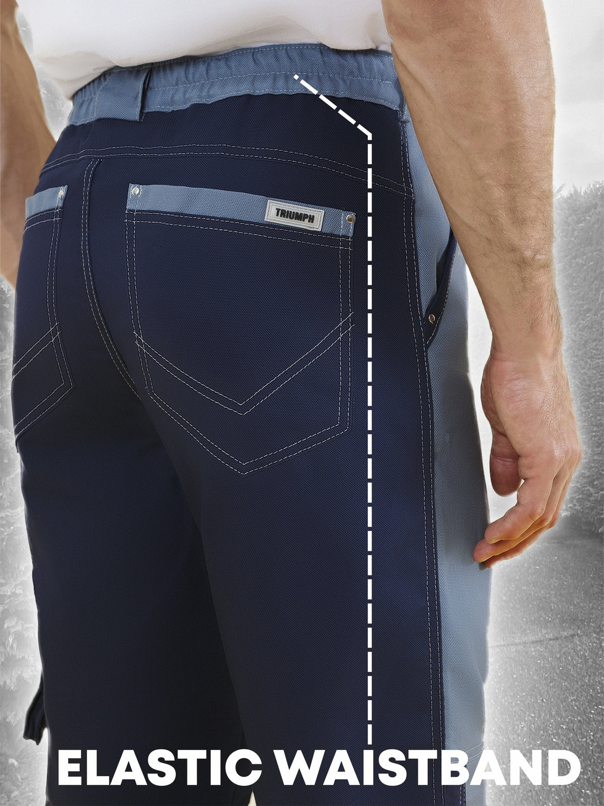 YURINOX Triumph Men's Canvas Cargo Work Pants