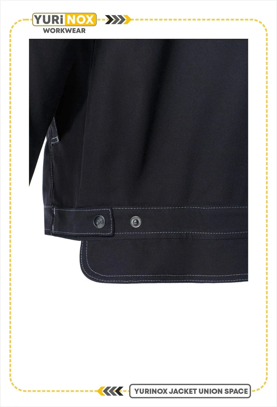 YURINOX UnionSpace Men's Water-Repellent Utility Work Jacket