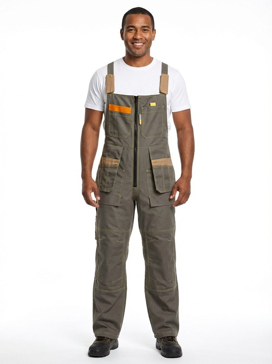 GENESIS™ Men's Stain-Resistant Utility Bib Overalls