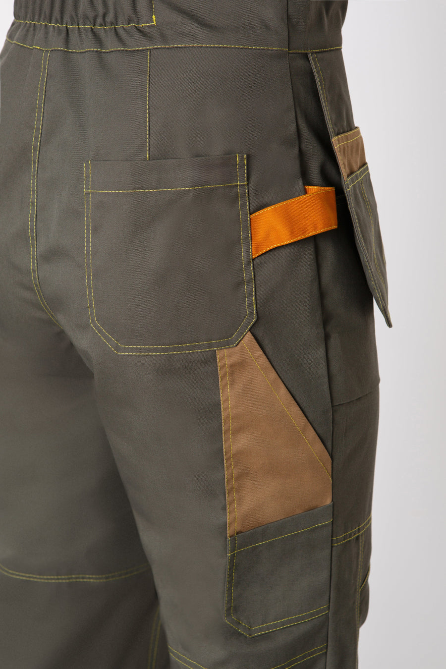 YURINOX Genesis Men's Stain-Resistant Utility Work Bib Overalls