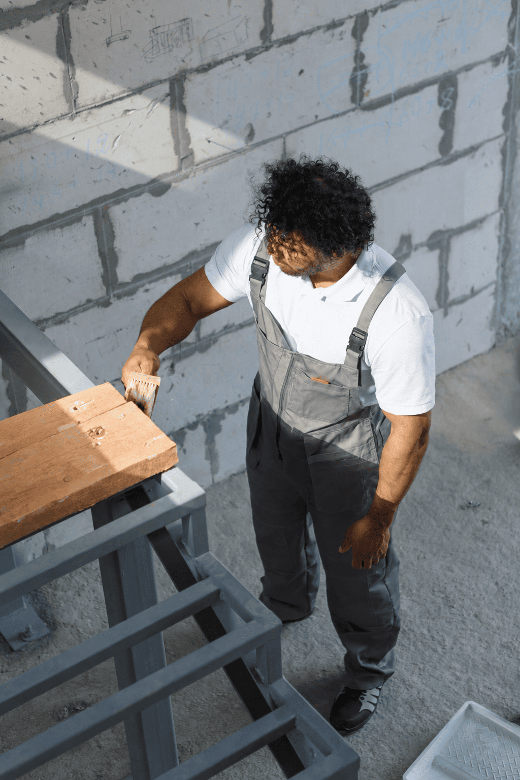 Men's Heavy-Duty Work Bib Overalls